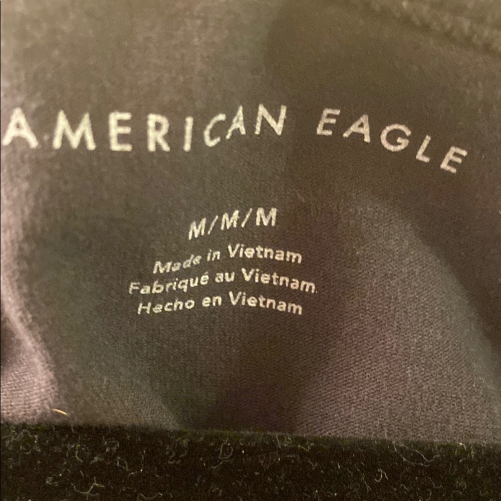 American Eagle Outfitters Women's Black Top - Picture 3 of 4